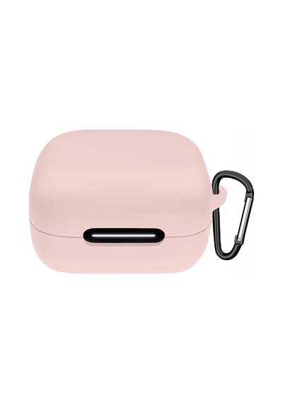 Caseonn Anker Soundcore P31i Kılıf Askı Aparatlı Mat Silikon Pembe