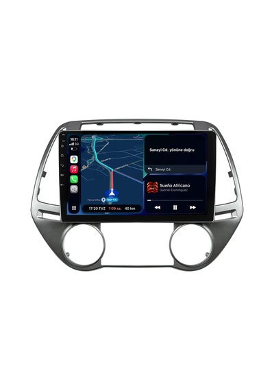 Hyundai I20 Android Multimedya Sistemi 2008-2012 Crv-4285xa 9"