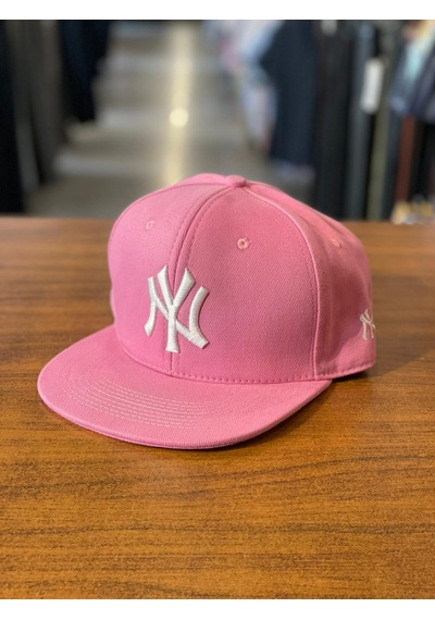 Hamze Ny Yankees Pembe Hiphop Snapback Rapper Basket Cap Şapka Pembe