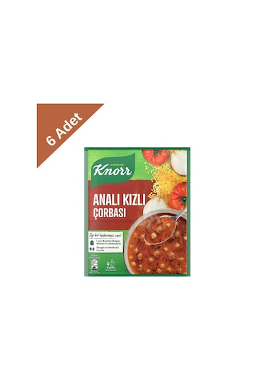 Knorr Analı Kızlı Hazır Çorba 70 G X 6 Adet