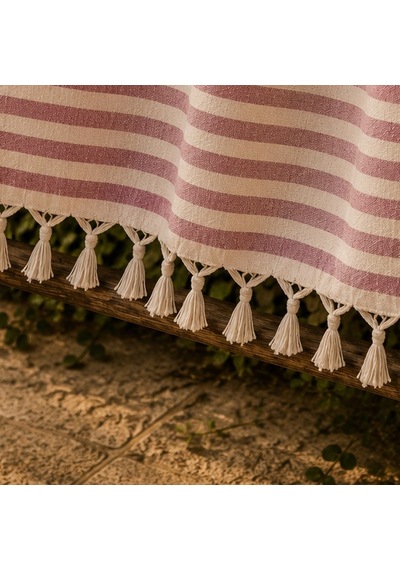 Soft Stripe Didim Peştamal - Renkli - 90x170 Cm Çok Renkli