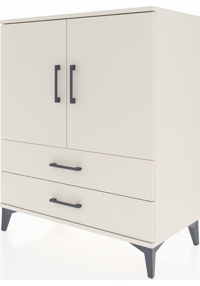 Hyperion Şifonyer 2 Raflı 2 Çekmeceli 2 Kapaklı 88x44x106 Ayt... Aytaşı