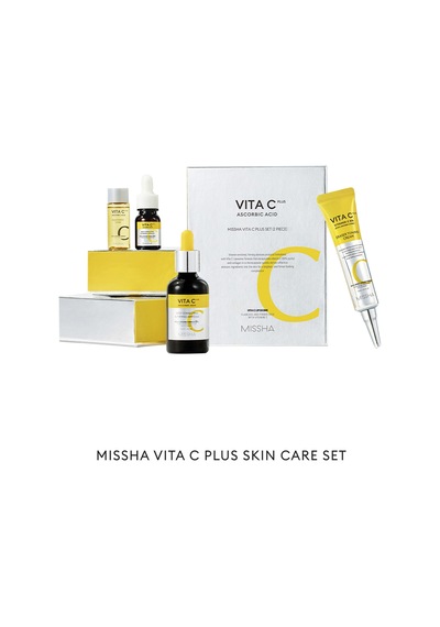 Missha Vita C Plus Correcting & Firming Ampoule Serum 40 ML + Vita C Plus Eraser Toning Cream 30 ML