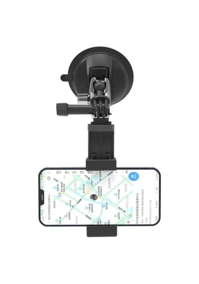Alüminyum Vakumlu Kamera Tutucu 360 Döner Çift Mafsallı Crab Claw Kelepçe, Gopro, Djı Osmo, Insta360 Ve Cep Tel