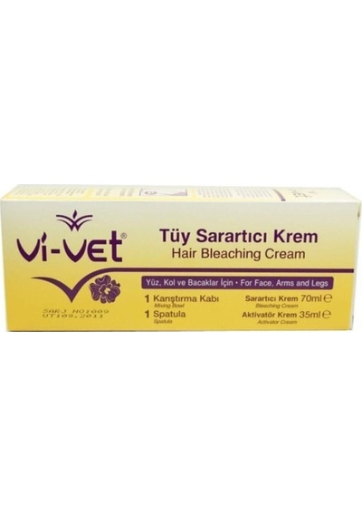 Vivet Tüy Sarartıcı Krem 100 Ml