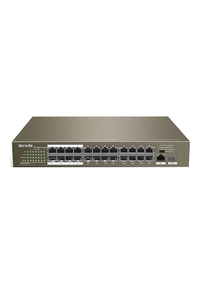 Tenda TEF1126P-24-250 W 24 Port 10/100 Yönetilemez Poe Swıtch