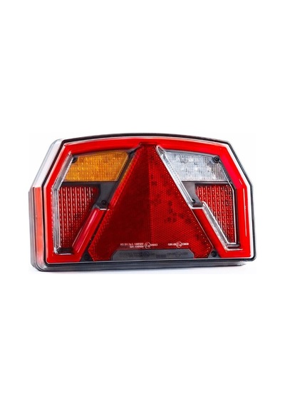Frıstom 12v-30v Stop Lambası Neon Ledli 6 Fonksiyonlu 240 140 58 Mm E9 Sol