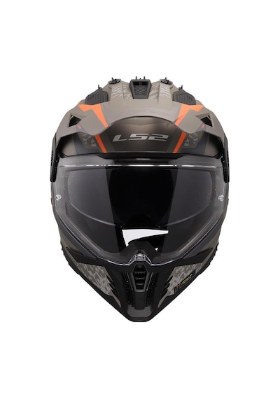 Ls2 Pioneer 2 Devor Kros Motosiklet Kaskı Kum