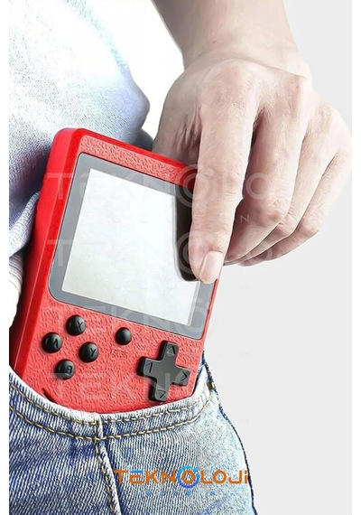 Mini Atari Gameboy Oyun Konsolu Gamebox Kollu Atari 400 Oyunlu