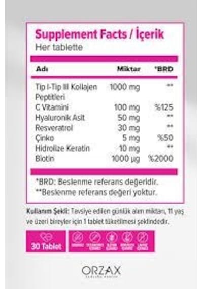 Day2day The Collagen Beauty Core 30 Tablet