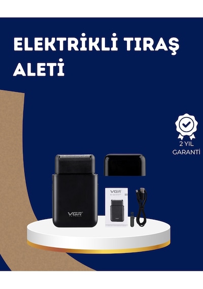 Ultra İnce Elektrikli Tıraş Makinesi Usb Şarjlı Ve Su Geçirmez -