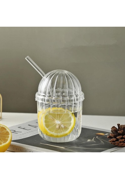 500ml Cam Kapaklı Pipetli Bardak, Kalın Çizgi Desenli Sıcak Soğuk İçecekler İçin Kahve Meyve Suları, Çayları İçin Brokosilikat Bpa İçermeyen Sağlıklı Ergonomik Şık Tasarım çok renkli 500ml Cam Kapaklı Pipetli Bardak, Kalın Çizgi Desenli Sıcak Soğuk İçecekler İçin Kahve Meyve Suları, Çayları İçin Brokosilikat Bpa İçermeyen Sağlıklı Ergonomik Şık Tasarım çok renkli