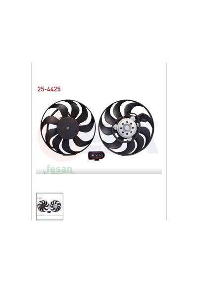 Vw Bora Golf Iv 1.9 Tdi Audi A4 Seat Skoda 1997-2005 Kısa Motor Ym Soketli Fan Motoru