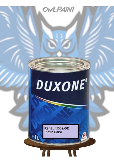 Duxone 1/1 Renault D69/ge Platin Grisi Bazkat Boya 125 009 7614