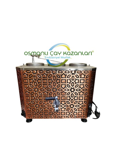 Osmanlı 3 Demlikli Çayland Çay Kazanı