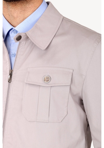 Ysf Erkek Gri Spor Yazlık Mont