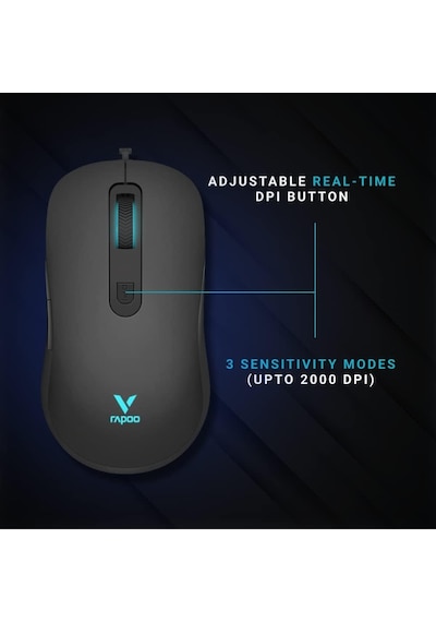 V16rgb Optıcal Gamıng Mouse Black