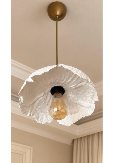 Lioraa Lighting Flos Neria 28 Cm Sarkıt Avize Kırık Beyaz