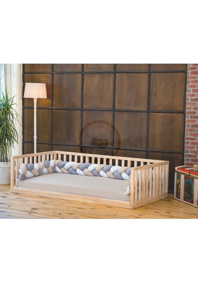 Wood And Montessori Montessori Doğal Ahşap Karyola Kanepe Model MKM20231-00005 Wood And Montessori Montessori Doğal Ahşap Karyola Kanepe Model MKM20231-00005