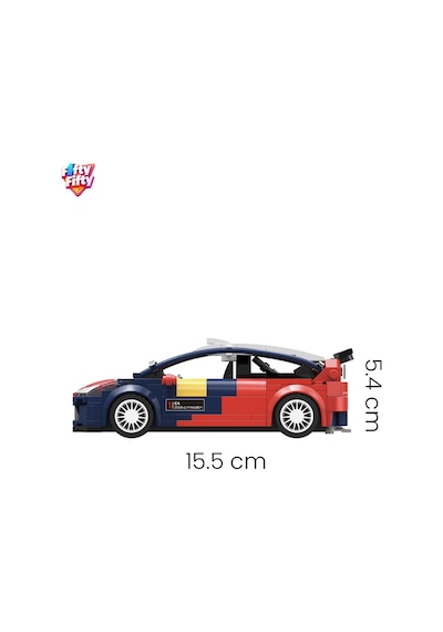 Cada 2008 Citroen C4 Wrc 296 Parça Oyuncak Yapım Seti Blok Araba -ffcada-c55033w