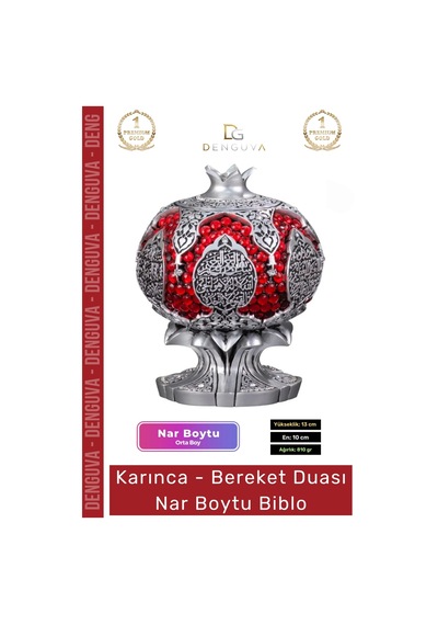 Biblo Dekoratif Sarı Polyester Orta Boy Hediyelik Modern Ev Ofis Aksesuarı Şık Bereket Nar Boytu Bi 10108745