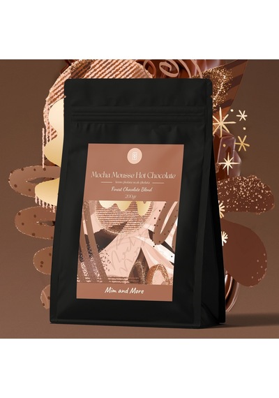 Mocha Mousse Hot Chocolate - Krem Çikolatalı Sıcak Çikolata, 200