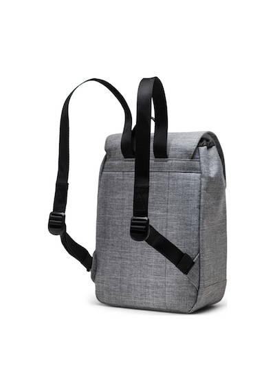 Herschel Retreat Mini Küçük Boy Sırt Çantası, Su İtici Kumaş, 10 L-23985 Gri - Siyah