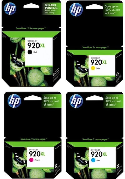 Hp 920Xl Renkli Kartuş  Seti Hp Officejet 6000