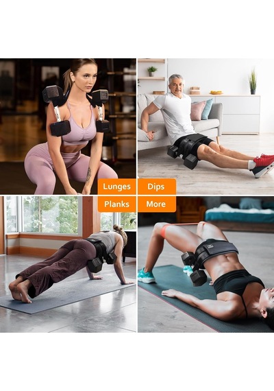 Kalça İtme Kemeri, Dambıl, Kettlebell Veya Plakalarla Kullanımı Kolay, Kalça İtme İçin Ganimet Kemeri, Spor Salo