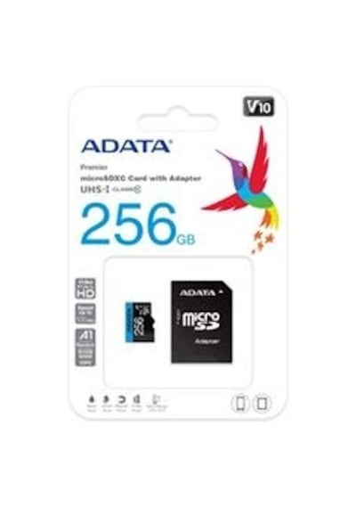 Adata 256gb Premier Microsdxc Card With Adapter Uhs-ı Class10 V10 Hafıza Kartı Kdo