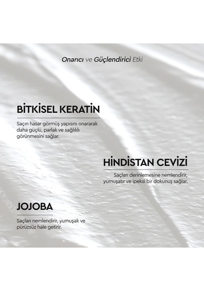 Lexroo Onarıcı Ve Güçlendirici Bitkisel Saç Bakım Maskesi - İşlem Görmüş Ve Yıpranmış Saçlar