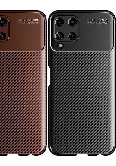 Samsung Uyumlu Galaxy A22 4G Kilif Karbon Silikon Case 509654958