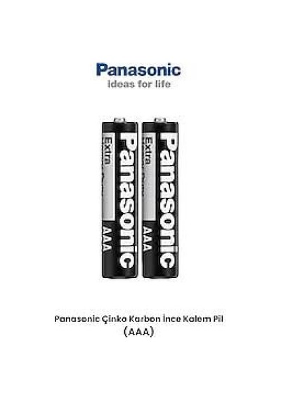 Panasonic 2 Li Kumanda Pili