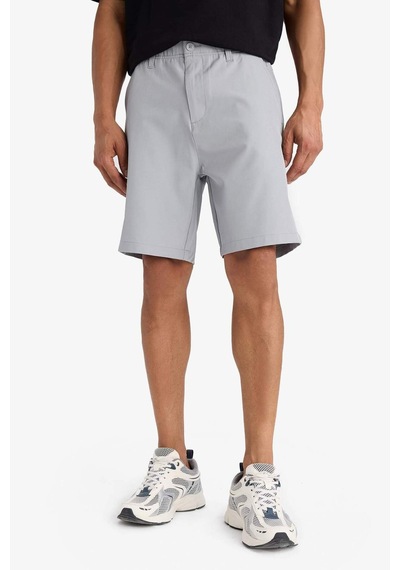 DeFactoFit Standart Fit Sporcu Kısa Paça Dokuma Şort E4137AX25SMGR454