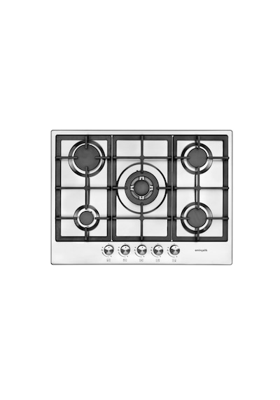 Eminçelik ve AFM Tech 22 380 Wok + FM7700 + FM3400  Ankastre Set Siyah