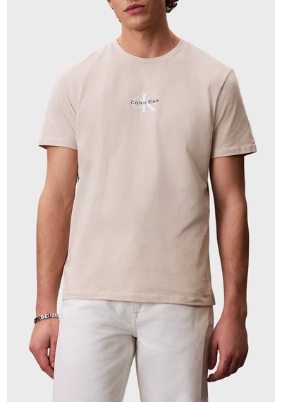 Calvin Klein Erkek T Shirt Lv04rb866g 2jx Bej