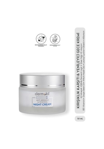 Tr Collagen + Biocomplex Yaşlanma Belirtilerine Karşıtı Gece Bakım Kremi 50 Ml 3 Paketi