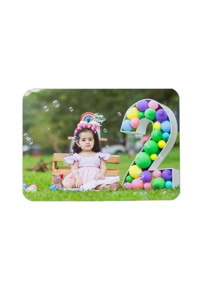 Sublimasyon Beyaz Metal Magnet 5x7 Cm