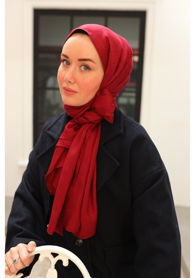 Silk Home Deluxe Şal 40005-20 Bordo