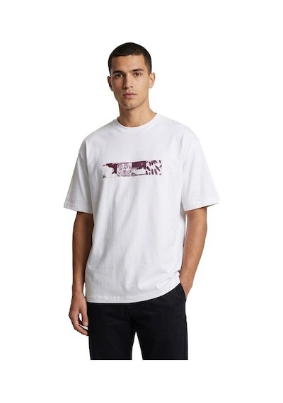 Quiksilver Mercury Vortex Erkek Tişört BEYAZ