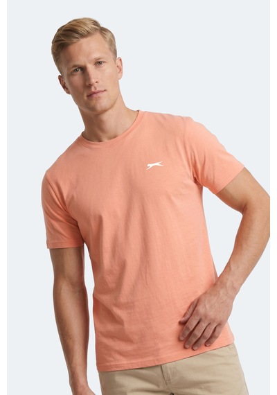 Slazenger Notron I Erkek Somon Tişört Pembe