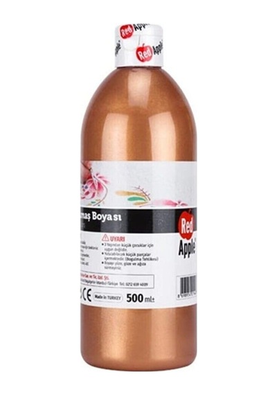 Yaldız Kumaş Boyası 500 Ml. Metalik Bakır Metalik Bakır