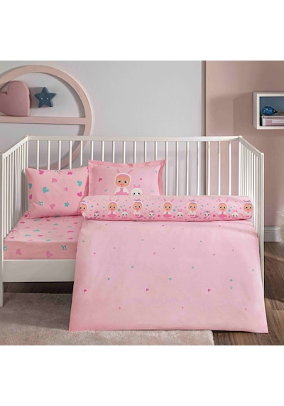 Taç Lisanslı Cry Babies Sweet Baby Pamuk Bebek Nevresim Takımı 000000001000051212 Çok Renkli
