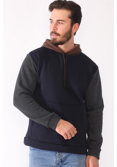 1040 Dewberry Erkek Sweatshırt-lacivert Lacivert
