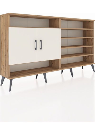 Arges Konsol 7 Raflı 2 Kapaklı 176x30x99 Çam-aytaşı/çam Çam-aytaşı/çam Arges Konsol 7 Raflı 2 Kapaklı 176x30x99 Çam-aytaşı/çam Çam-aytaşı/çam
