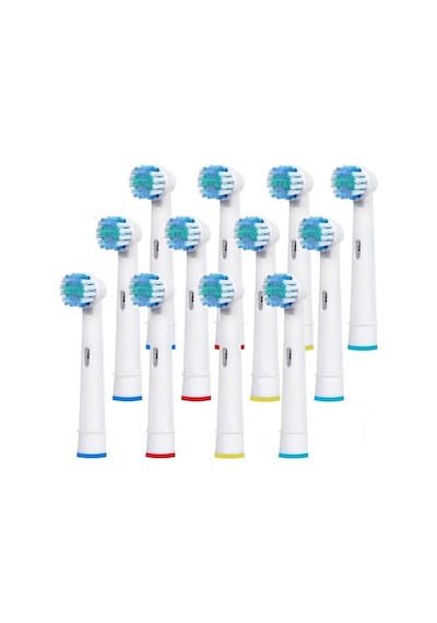 LOVYCO Yedek Fırça Başlıkları Oral B Ile Uyumlu 12 Elektrikli Ve