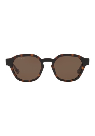 Guccı 1730 S 002 50 Unisex Güneş Gözlüğü Kahverengi