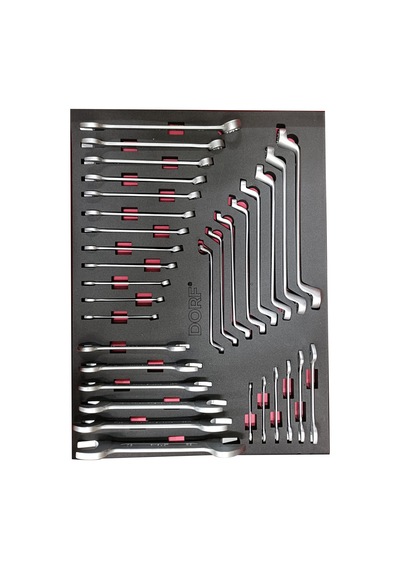 Dorf 32 Parça Dolu Anahtar Seti Evalı Takım Arabası Içeriği 55,5 X 41 Cm