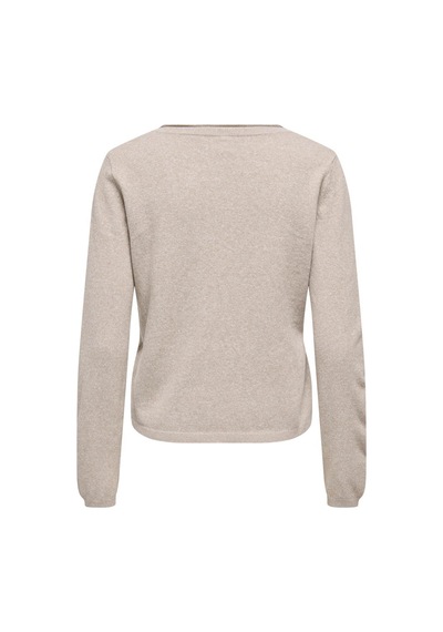 Only Onlloyal Knitted Bej Kadın Kazak 15368957