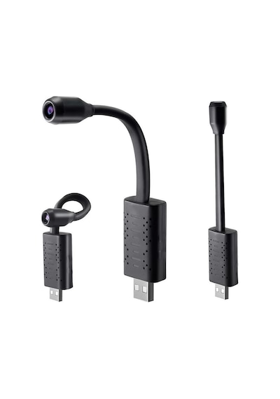 Pm-6243 Mını Wıfı Usb Ip Kamera V380 Pro Hareket Algılama